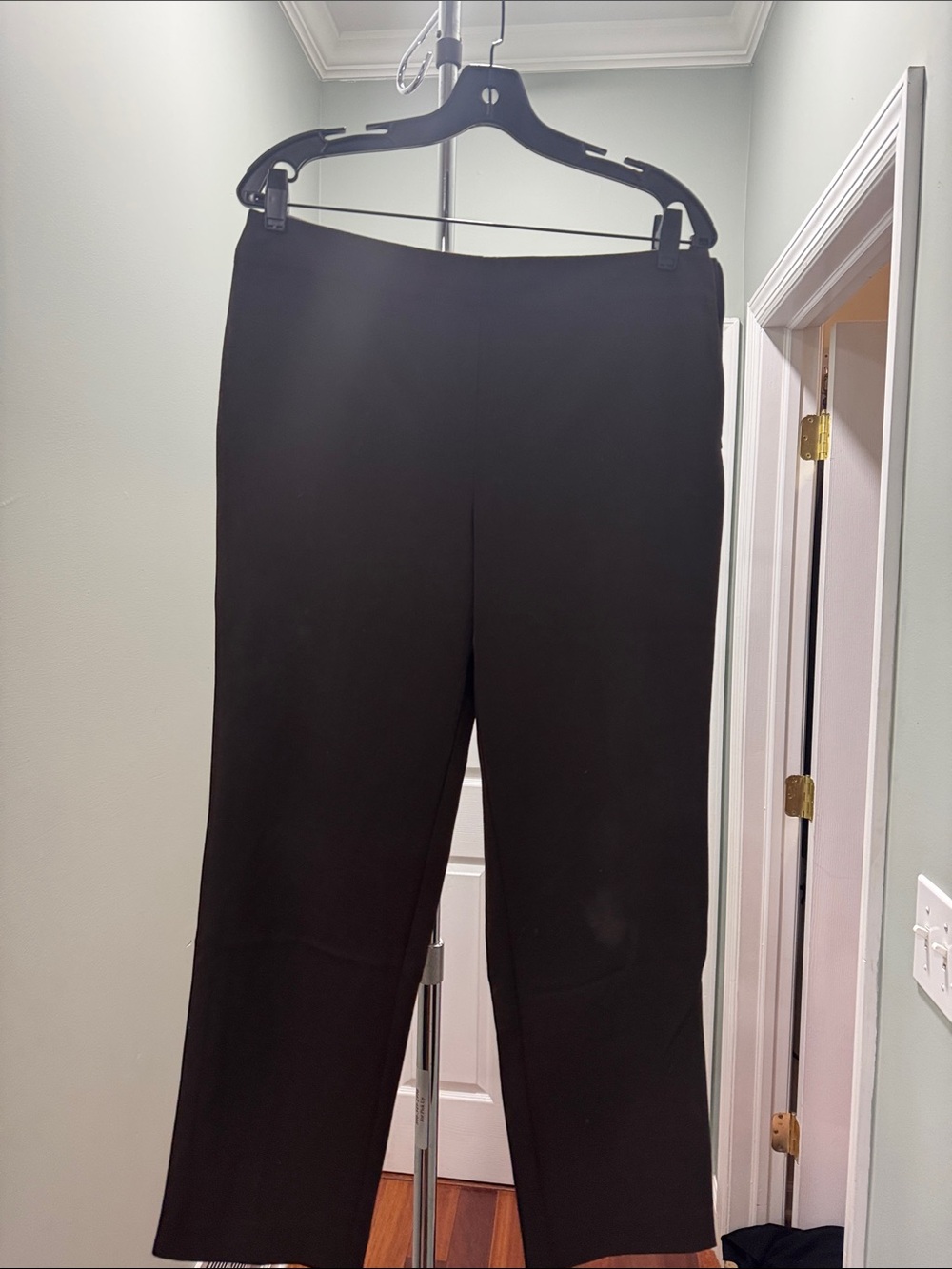 Talbots Black Straight-Leg Women's Trousers